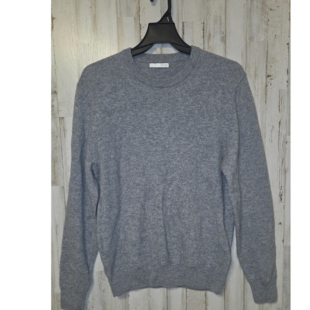 ZARA size M Wool/ Cashmere Crew knit Sweater Pullover